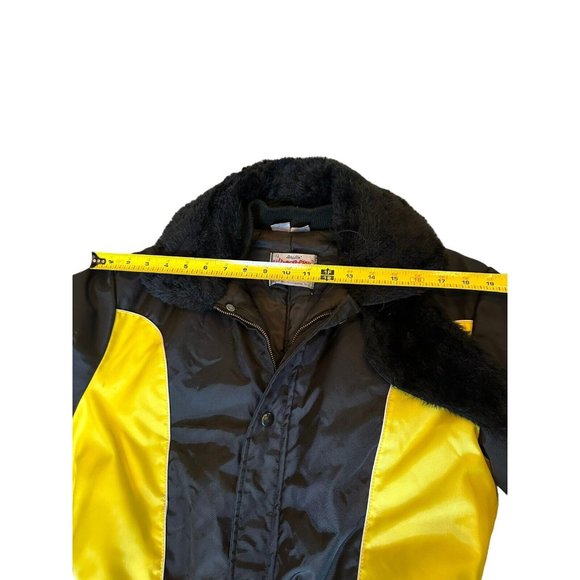 Vtg Walls Blizzard Pruf Insulated Polaris Snowsuit Faux Fur Collar, Medium - Picture 13 of 16